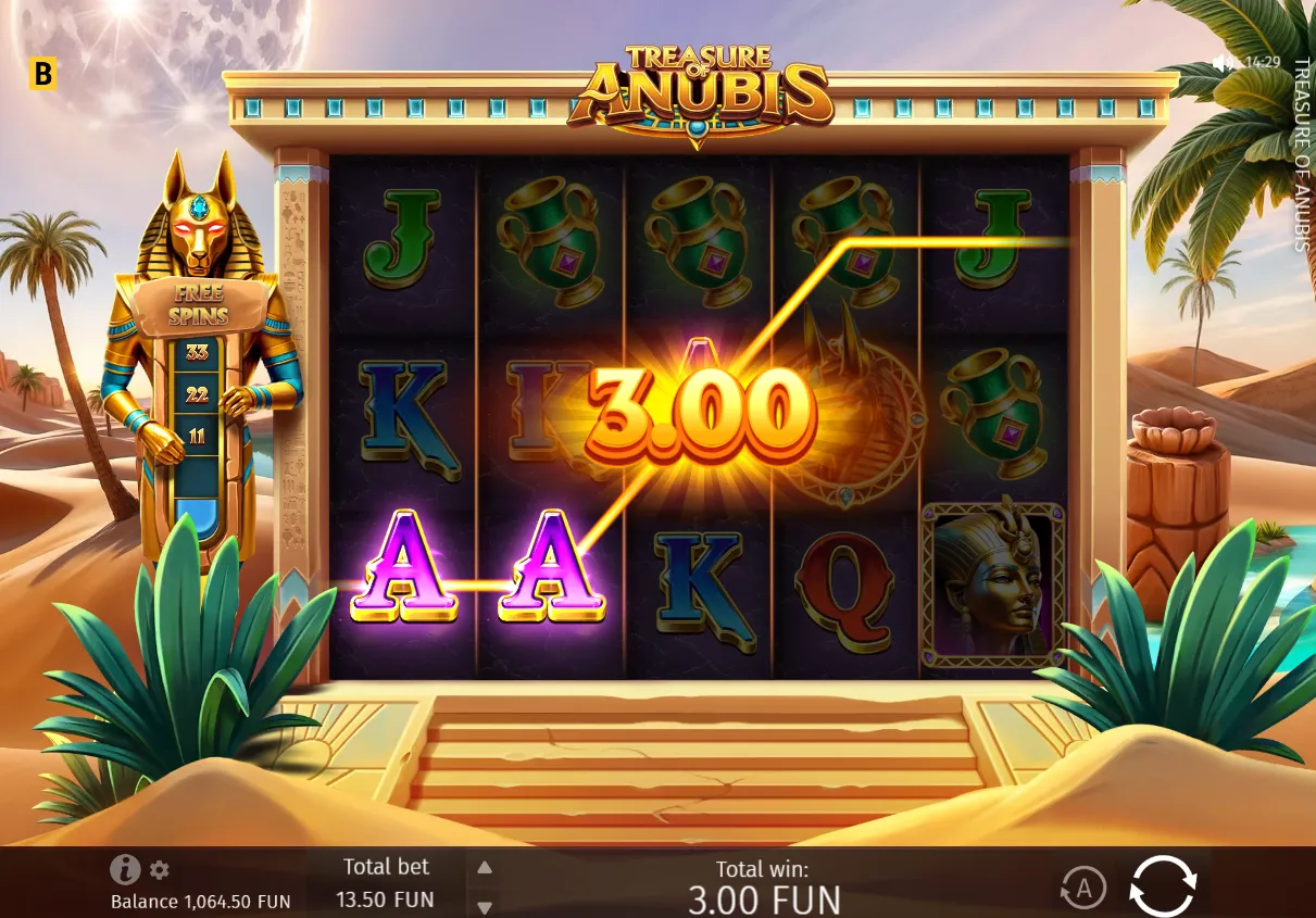 Treasure of Anubis demo